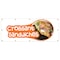 Signmission Croissant Sandwiches Banner Heavy Duty 13 Oz Vinyl with Grommets B-120 Croissant Sandwiches - alternate 1